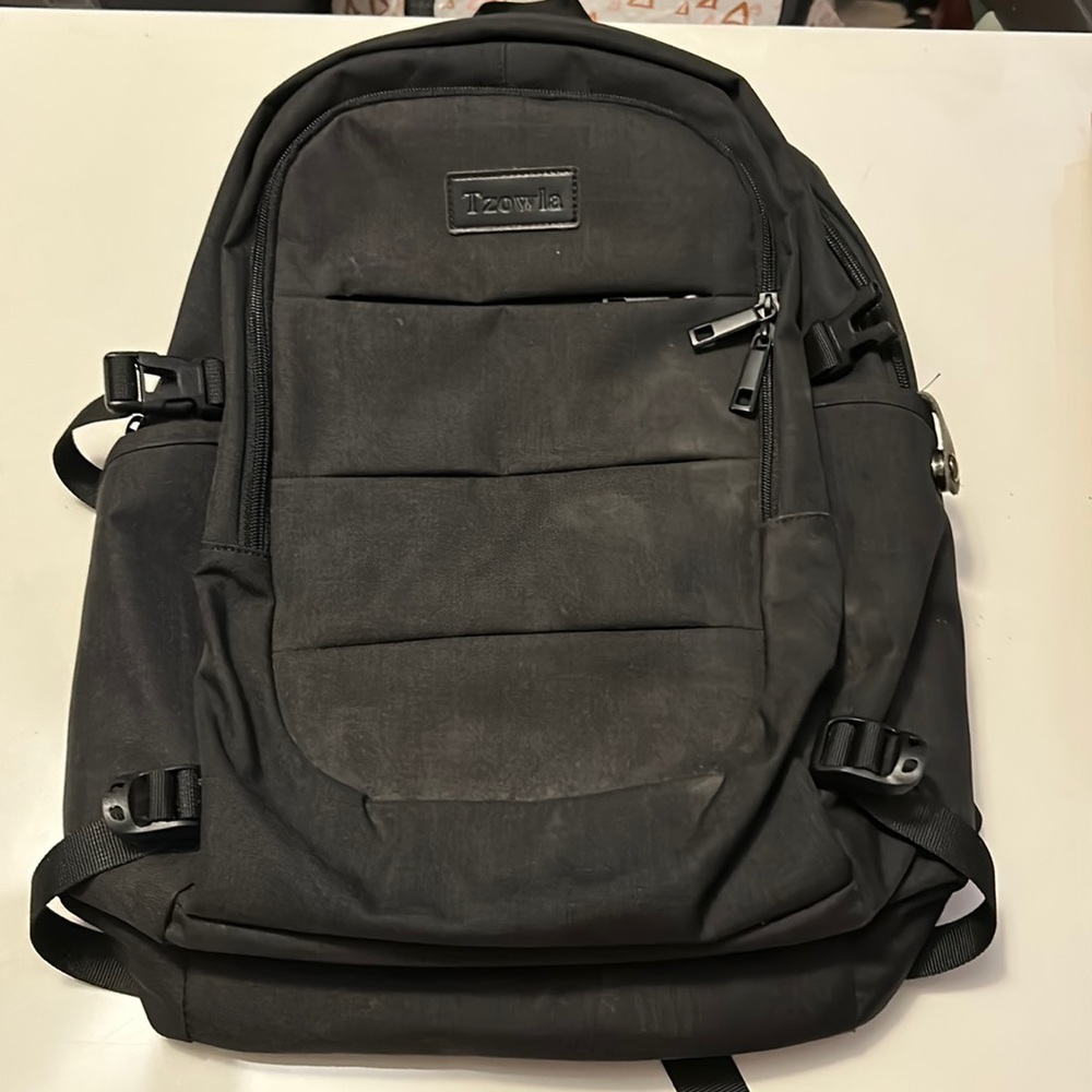 Tzowla Black Travel Laptop Backpack!